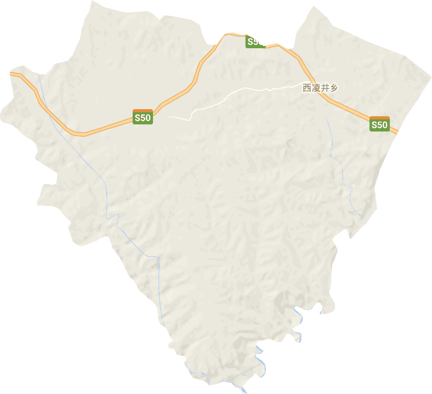 西凌井乡电子地图