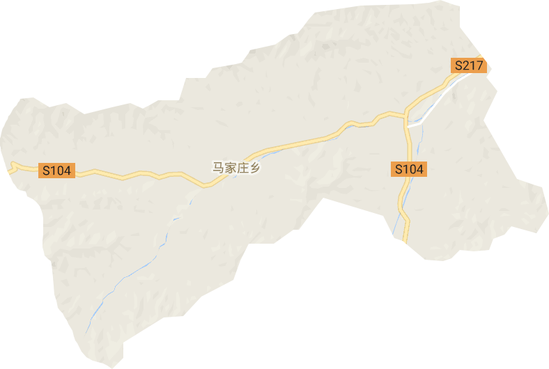 马家庄乡电子地图