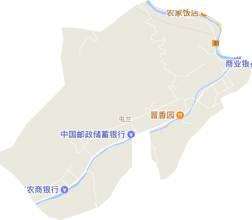 屯兰街道电子地图