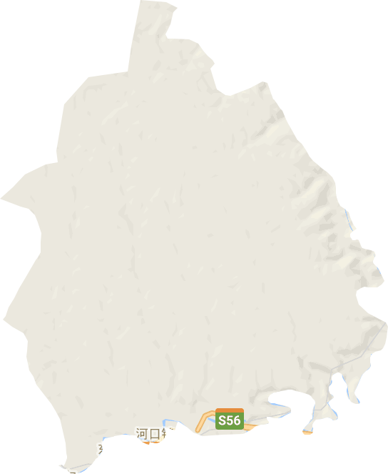 河口镇电子地图