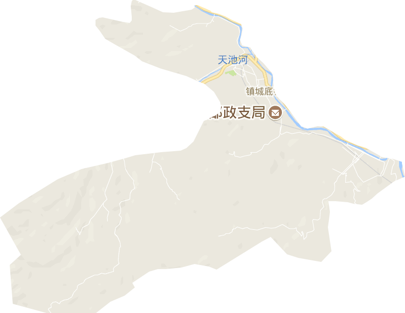镇城底镇电子地图