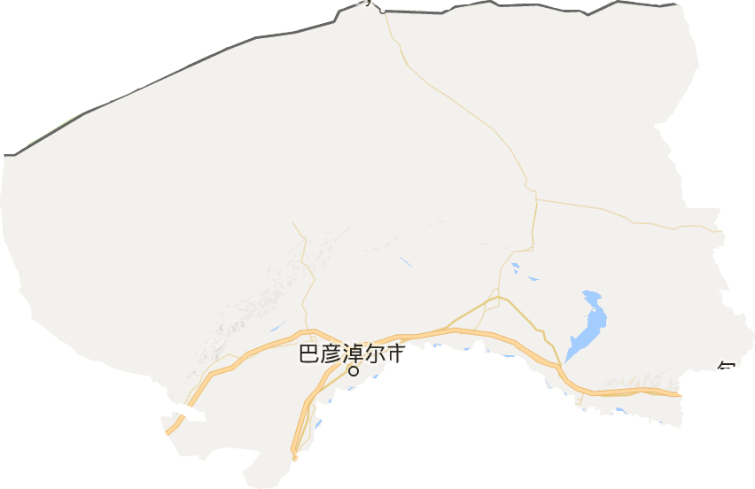 巴彦淖尔市电子地图