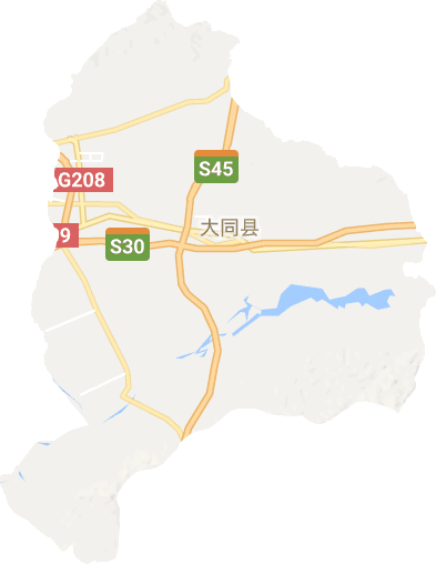 云州区电子地图