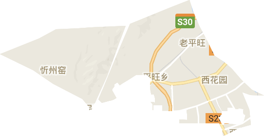 平旺乡电子地图
