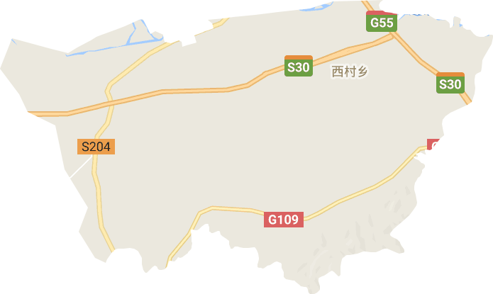 西村乡电子地图