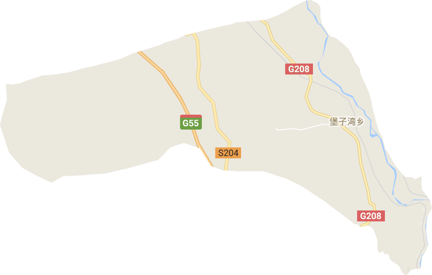 堡子湾乡电子地图