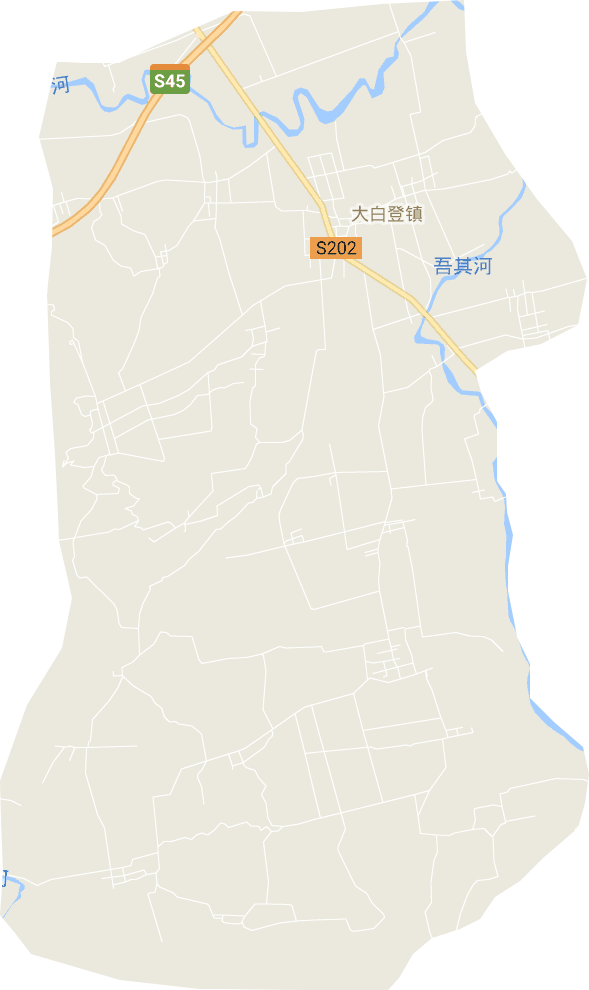 大白登镇电子地图