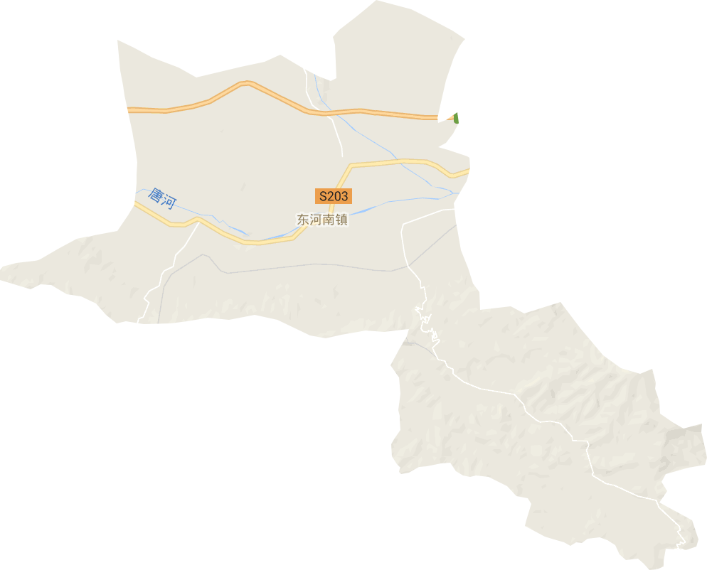 东河南镇电子地图