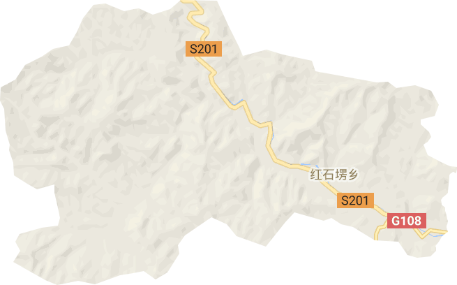 红石塄乡电子地图