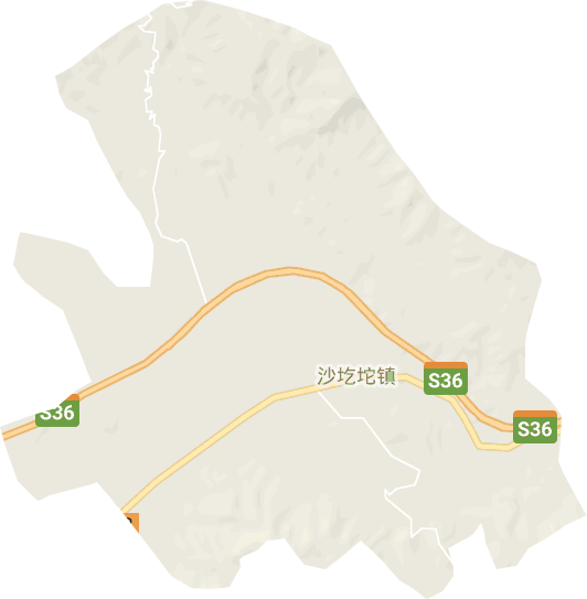 沙圪坨镇电子地图