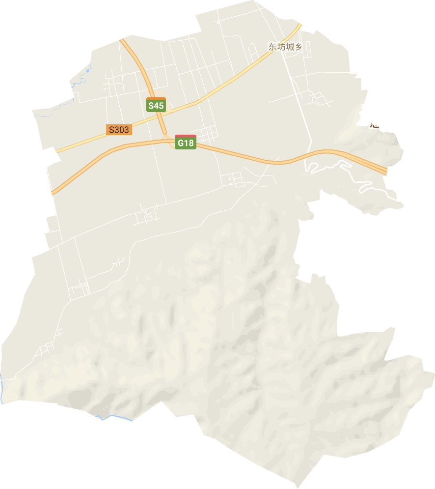 东坊城乡电子地图