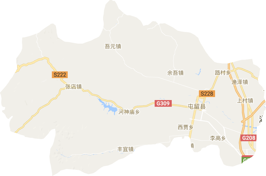 屯留区电子地图