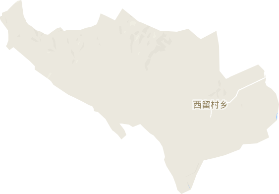 西留村乡电子地图