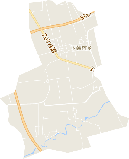 下韩村乡电子地图