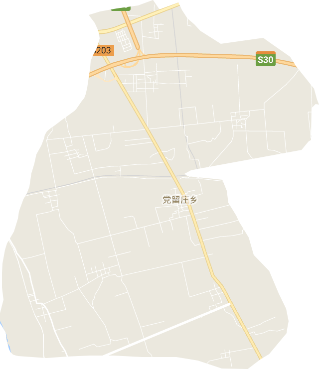 党留庄乡电子地图