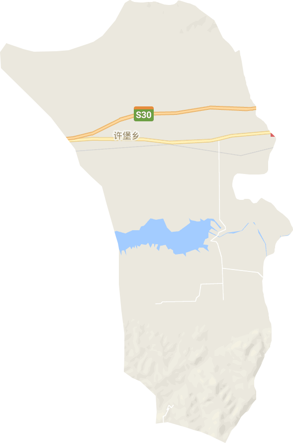 许堡乡电子地图