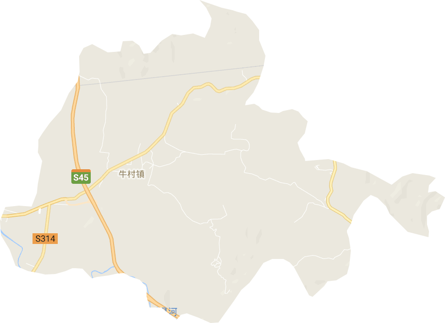 牛村镇电子地图