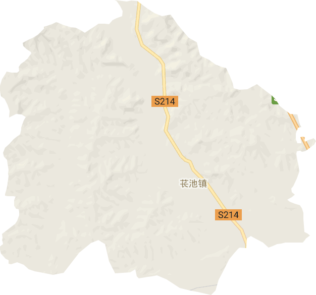 苌池镇电子地图