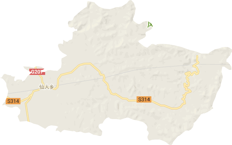 仙人乡电子地图