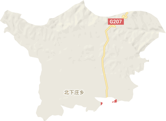 北下庄乡电子地图