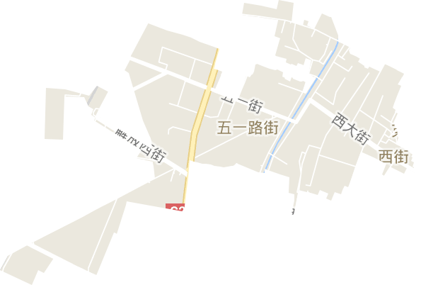 西街街道电子地图