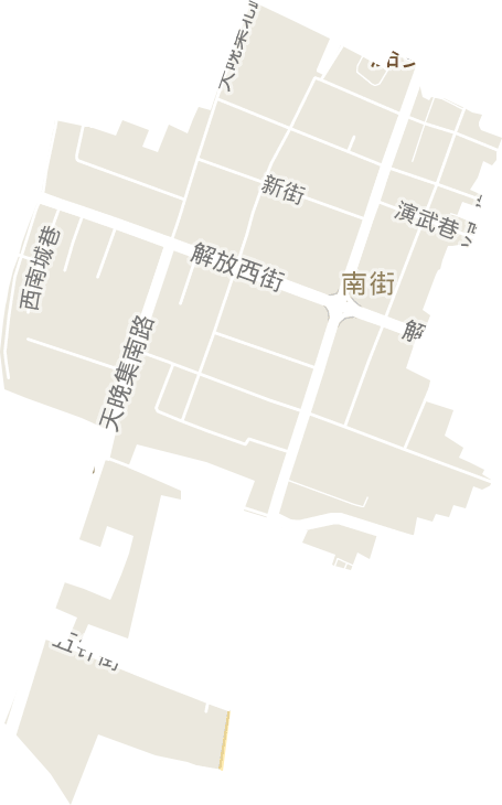 英雄南路街道电子地图