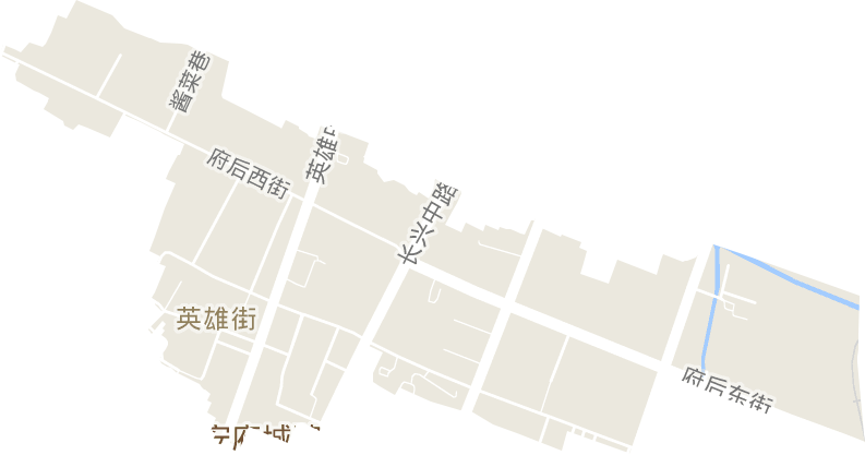 英雄中路街道电子地图