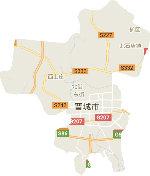 城区电子地图