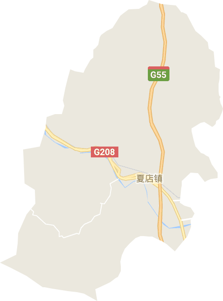 夏店镇电子地图