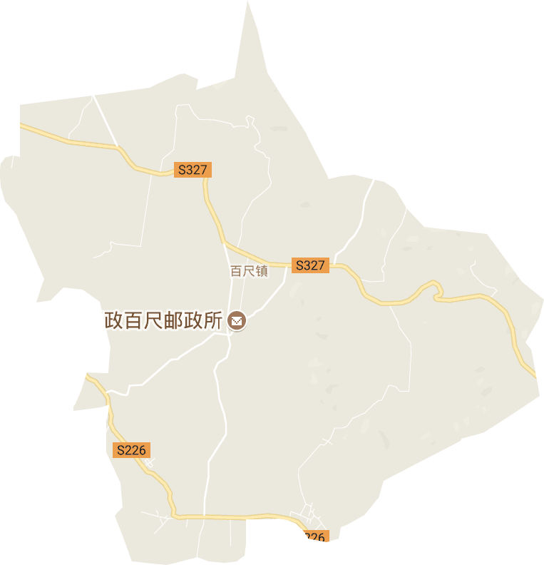 百尺镇电子地图