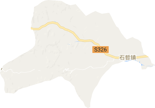 石哲镇电子地图