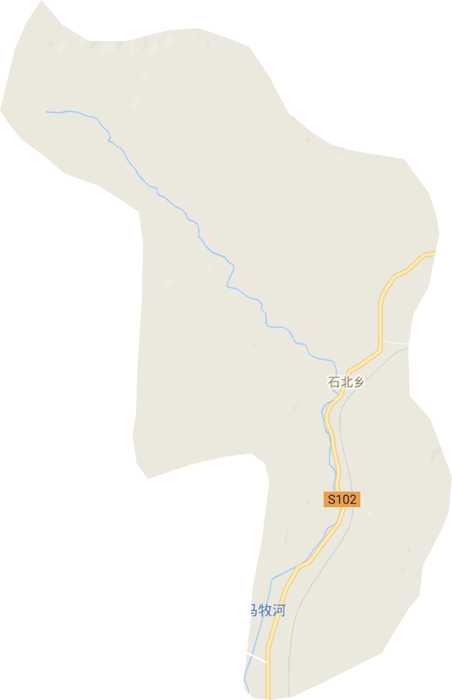 石北乡电子地图