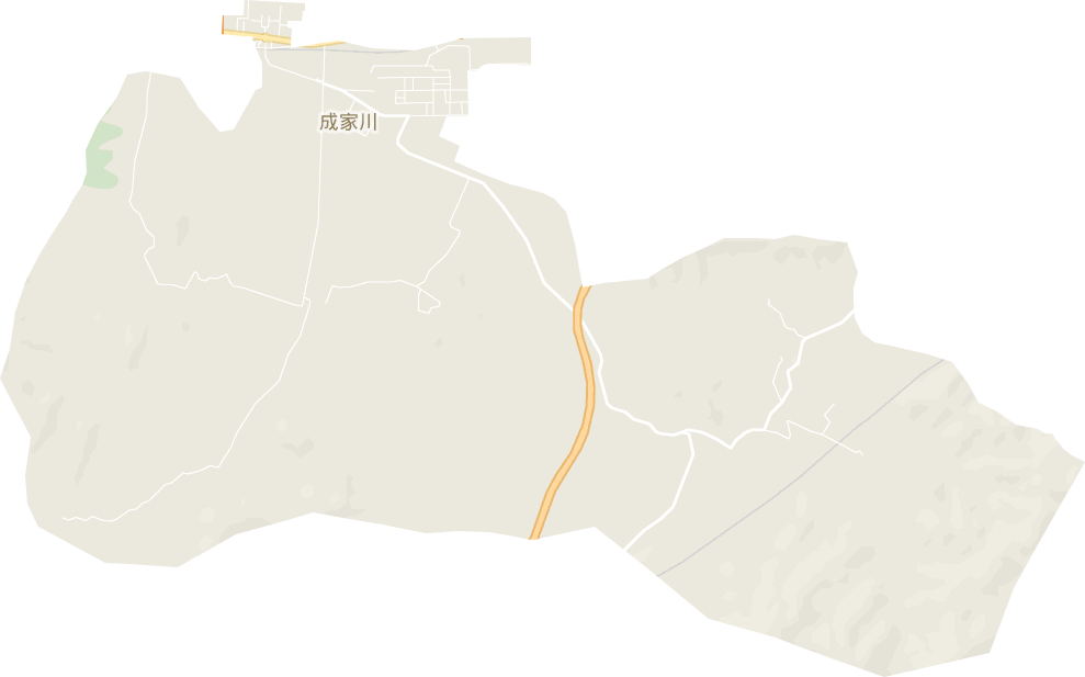 成家川街道电子地图