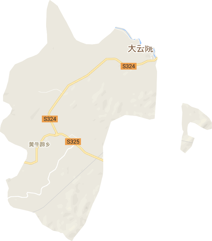 黄牛蹄乡电子地图