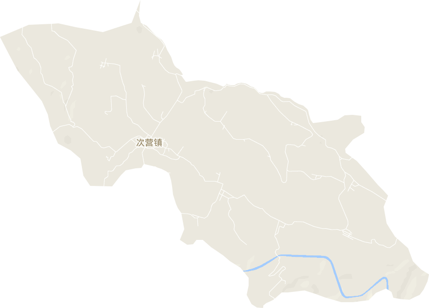 次营镇电子地图