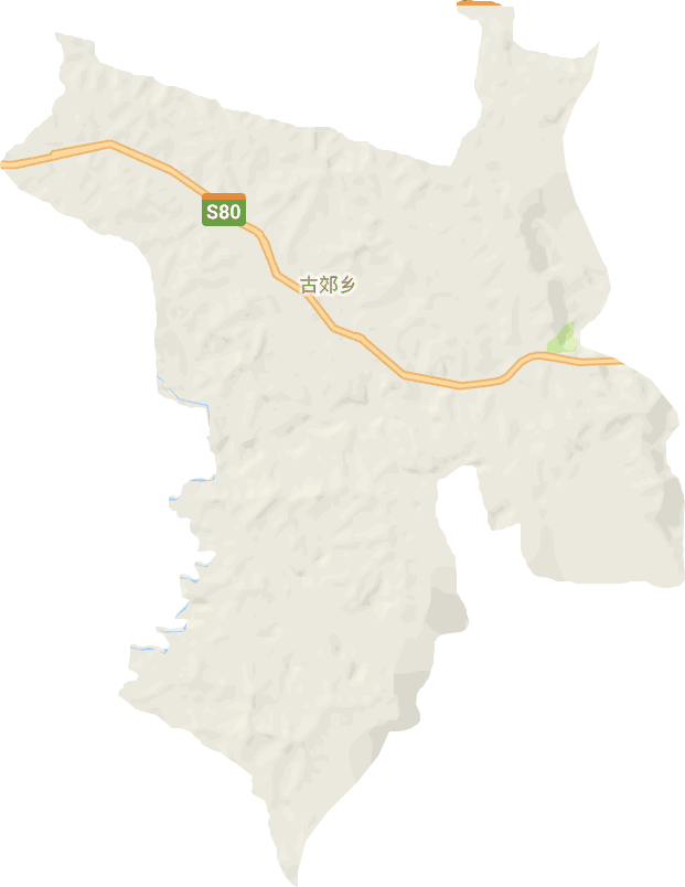 古郊乡电子地图