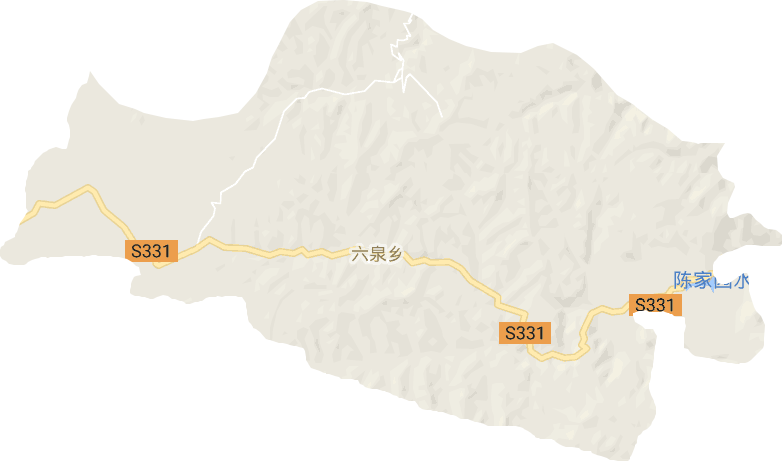 六泉乡电子地图