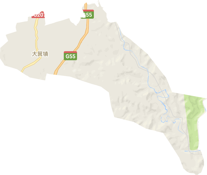 大箕镇电子地图