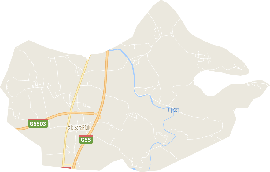 北义城镇电子地图