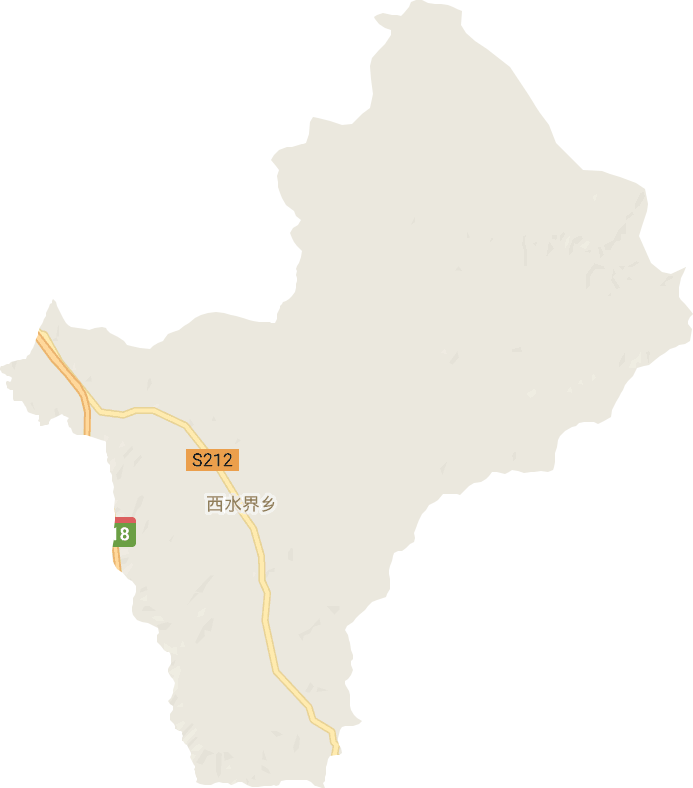 西水界乡电子地图