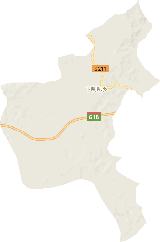 下喇叭乡电子地图