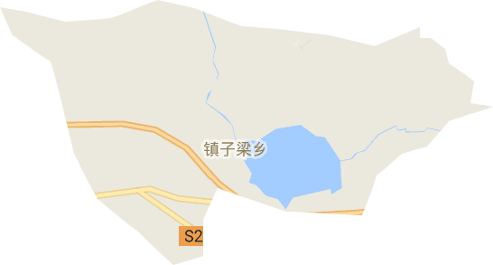 镇子梁乡电子地图