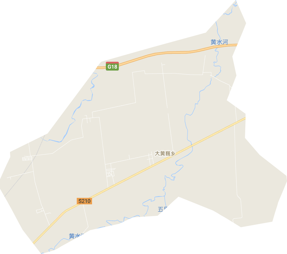 大黄巍乡电子地图