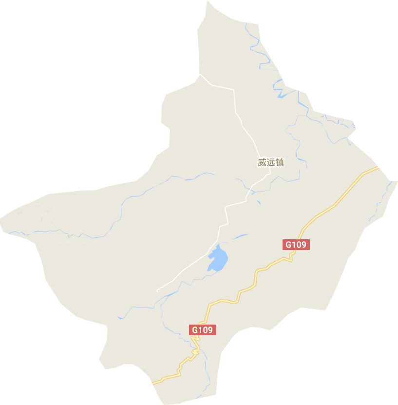威远镇电子地图