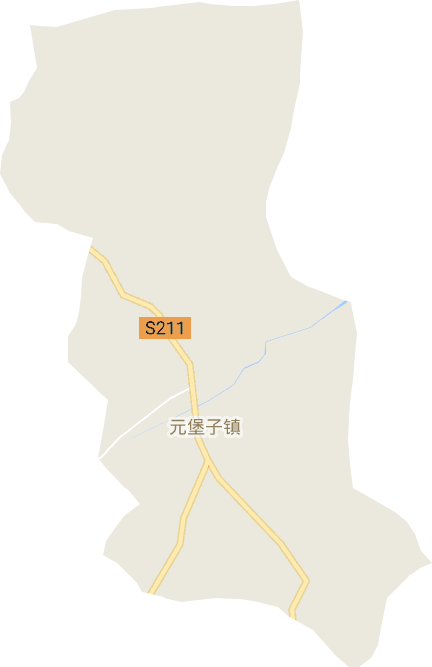 元堡子镇电子地图