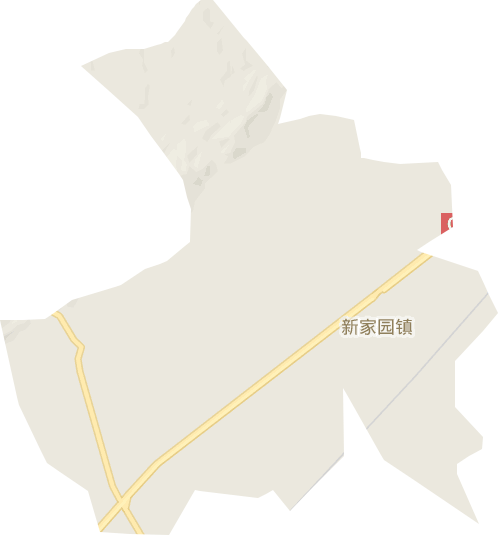 新家园乡电子地图