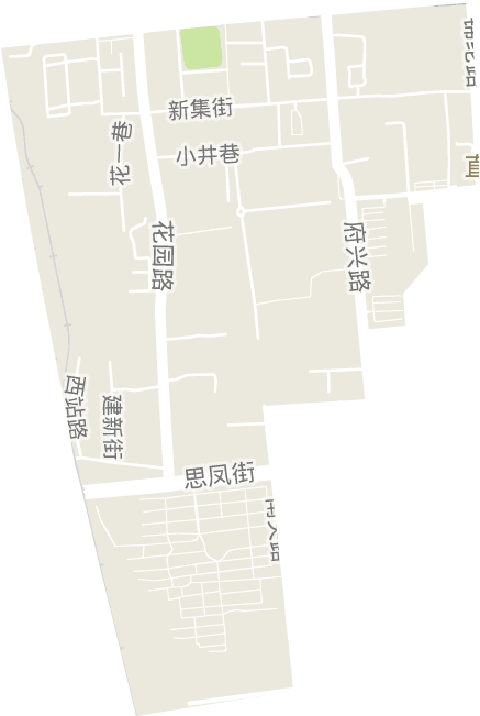西南街道电子地图