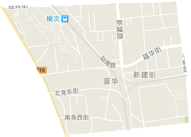 晋华街道电子地图
