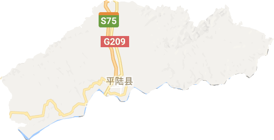 平陆县电子地图