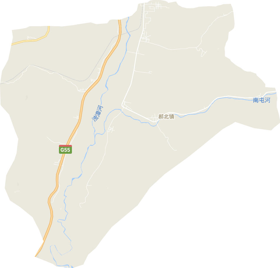 郝北镇电子地图